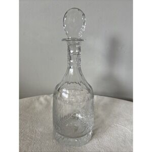 William Yeoward Crystal Jenkins "Fern" Decanter with Stopper